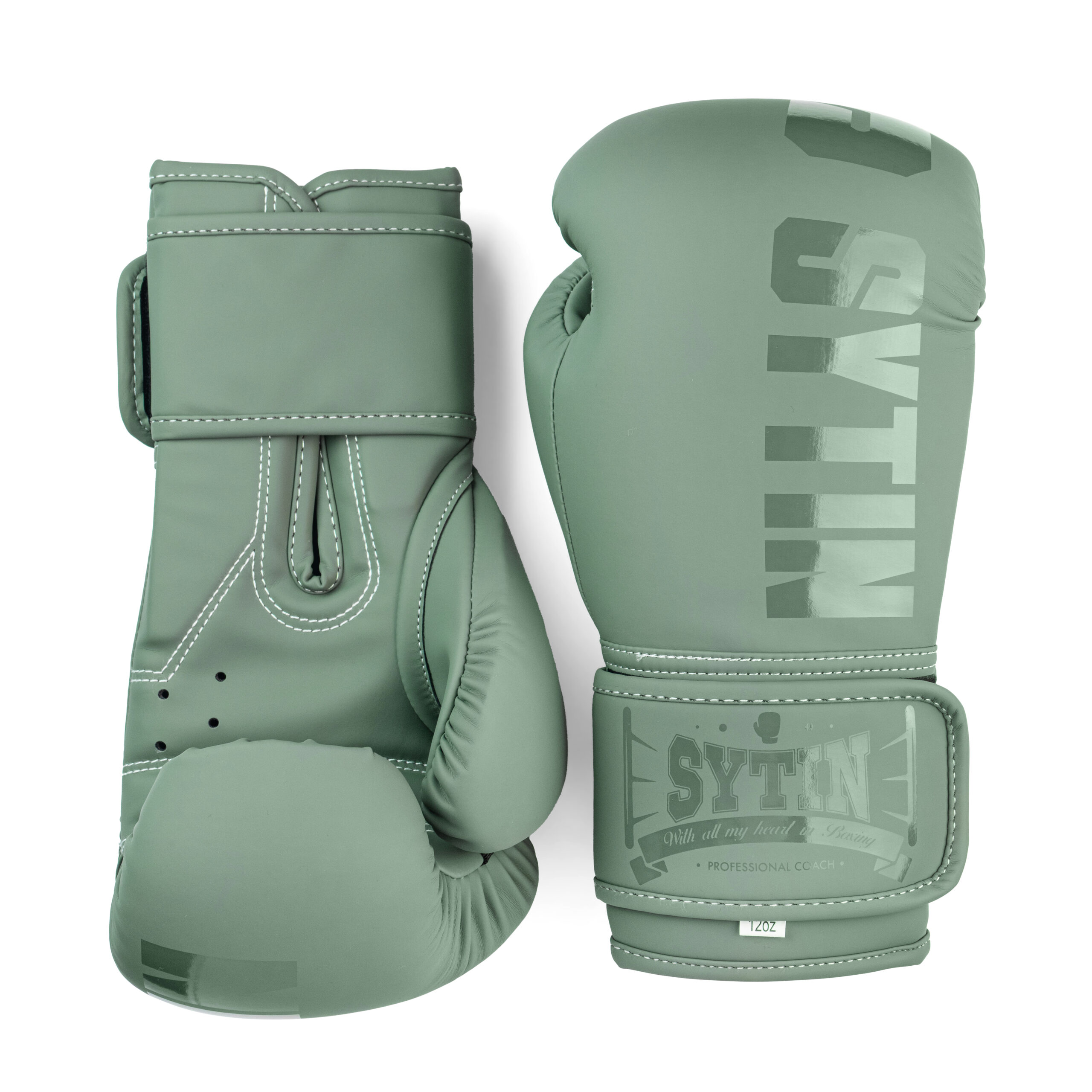 Боксерські рукавички SITIN Spawithin\10-12 oz\Зелені